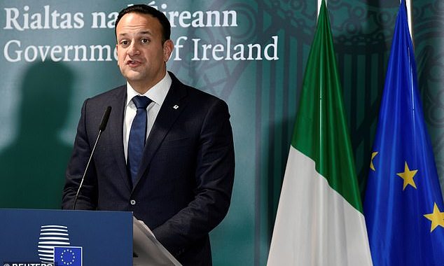 Irish PM Leo Varadkar admits a no deal Brexit is an ‘existential’ threat to his country – but Garda deny secret plans to send 600 cops to border