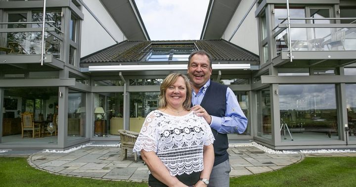 Couple who promised to raffle off their £3million eco-house only to change the prize to £110,000 in cash have POCKETED £640,000 in ‘running costs’ (and kept the house!)