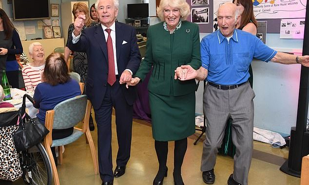 It’s the dancing duchess! Sprightly Camilla, 71, takes to the floor as she demands an end to ‘shaming levels of litter blighting Britain’