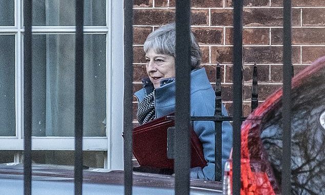 ‘We will not allow a no deal’: Rebels inflict ANOTHER humiliating defeat on May as 20 Tory Remain MPs join forces