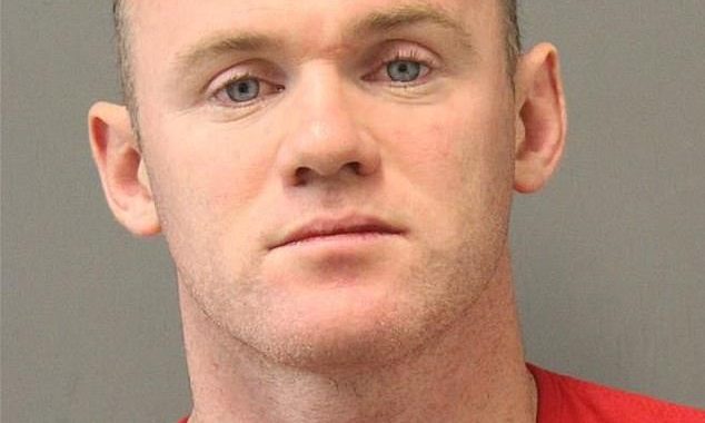 Wayne Rooney was arrested by US airport police on public intoxication and swearing charges