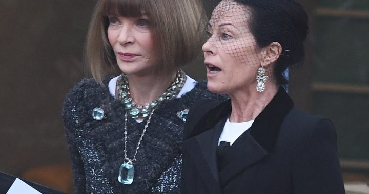 Karl Lagerfeld goes out with style: Anna Wintour joins fashion high society to see Chanel legend cremated before his ashes will be ‘mixed with those of his mother and his one true love’