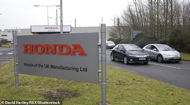 Union blames Theresa May for ‘chaotic Brexit uncertainty’ after Honda announces it will close Swindon plant in 2022, with the loss of 3,500 jobs
