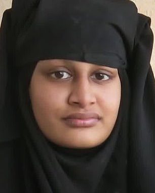 ‘All I want to do is come home to Britain’: Ex-London schoolgirl, 19, who ran away to join ISIS with two friends flees while ‘nine months pregnant’ after losing two children in the warzone