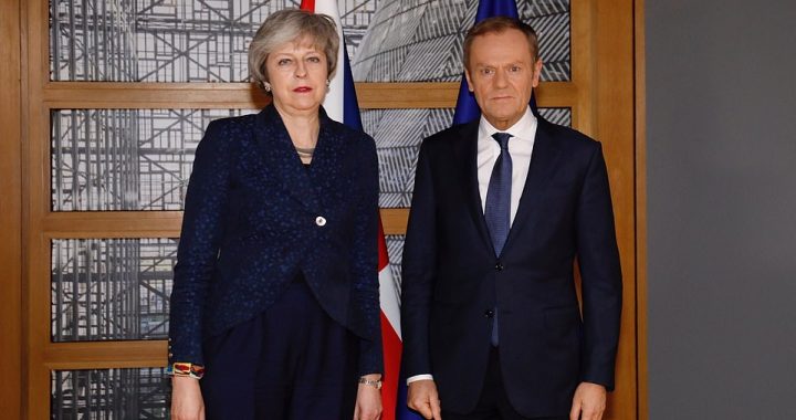 Now Tusk backs CORBYN as he twists the knife again: EU President ‘told May Labour leader’s Brexit plan could be a way out of the current impasse’ in brutal Brussels face-off