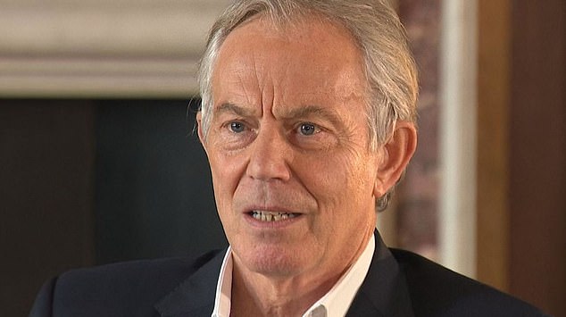 Tony Blair steps up warnings on ‘irresponsible’ no-deal Brexit saying it would be ‘devastating’ for Northern Ireland and breach the Good Friday Agreement