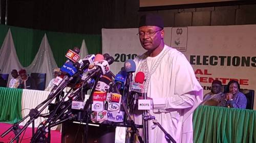 Bad Weather, Sabotage Responsible For Postponement Of Elections, Says INEC Chairman