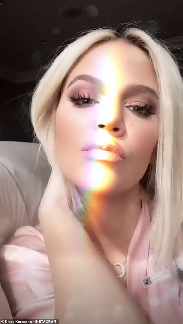 Her reaction- Minutes after the interview finished, Khloe took to her Twitter to call her out, saying that she's 'lying' and that she did in fact cause the split