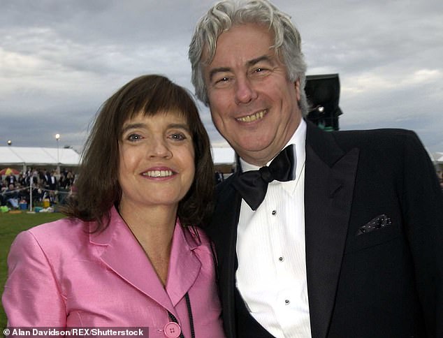 Ken Follett, 69, and his wife Barbara (pictured together in 2002)