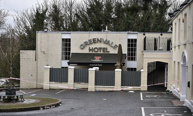 Hotel owner, 54, and doorman, 40, are arrested on suspicion of corporate manslaughter after three teenagers were killed and hundreds fought for their lives in St Patrick’s Day disco stampede