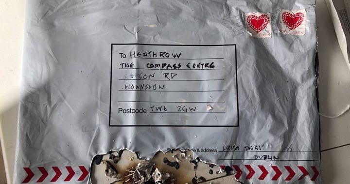 Jiffy bag bombs with ‘love Ireland’ stamps are found at Heathrow, City Airport and Waterloo: Irish police join terror probe after ‘small IEDs’ are sent ‘from Dublin’ to three London transport hubs