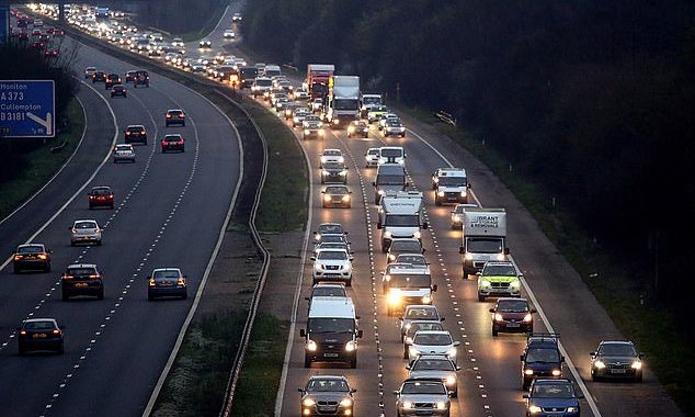 Furious Brexiteers cause traffic chaos across the country as the organise lorries to blockade motorways on the Friday evening rush hour