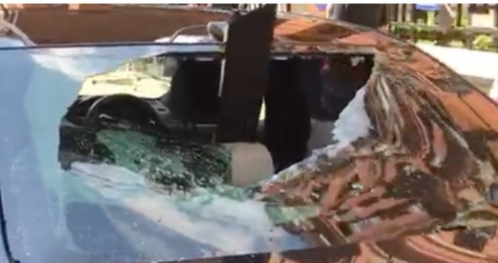 Nigerian High Commission – Man vandalises cars in London