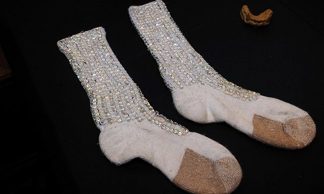 Michael Jackson iconic moonwalk socks to sell for  $1MILLION at auction