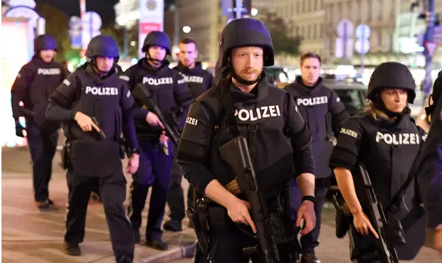 Vienna shooting: Three dead and 14 hurt in assault rifle terror rampage